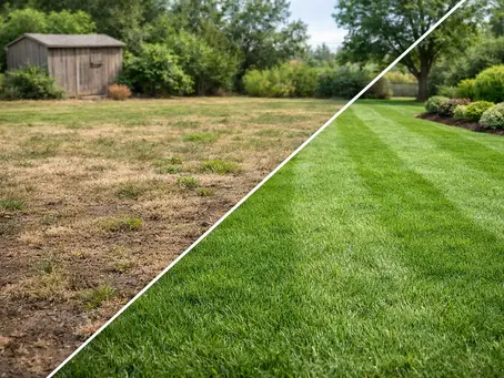 A Real Soil Audit Lawn Transformation Example