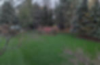 Beautiful LawnLogIQ Backyard Lawn Drone Shot