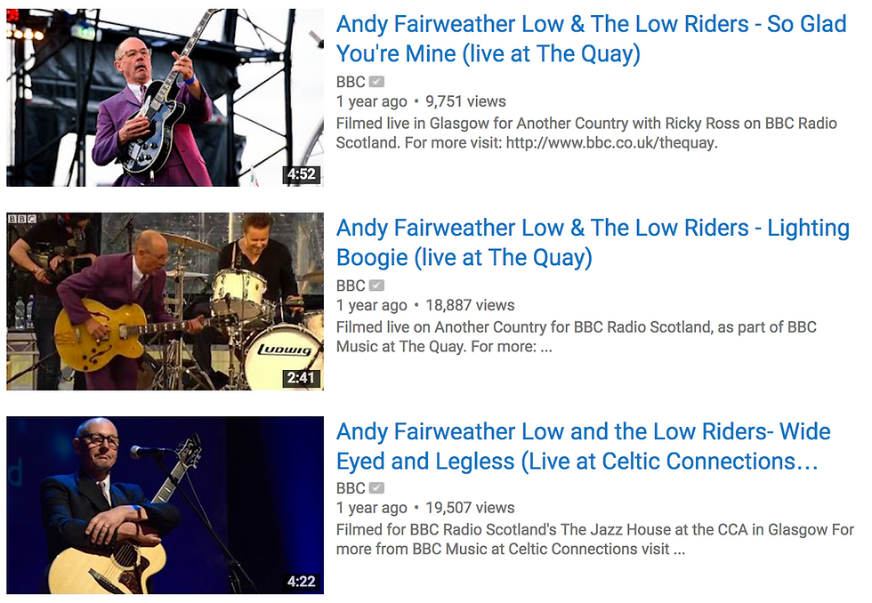 Andy Fairweather Low & The Low Riders