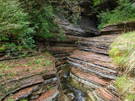Il Canyon italiano Brent de l'Art, a Belluno