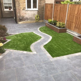Landscaping project in London, after image