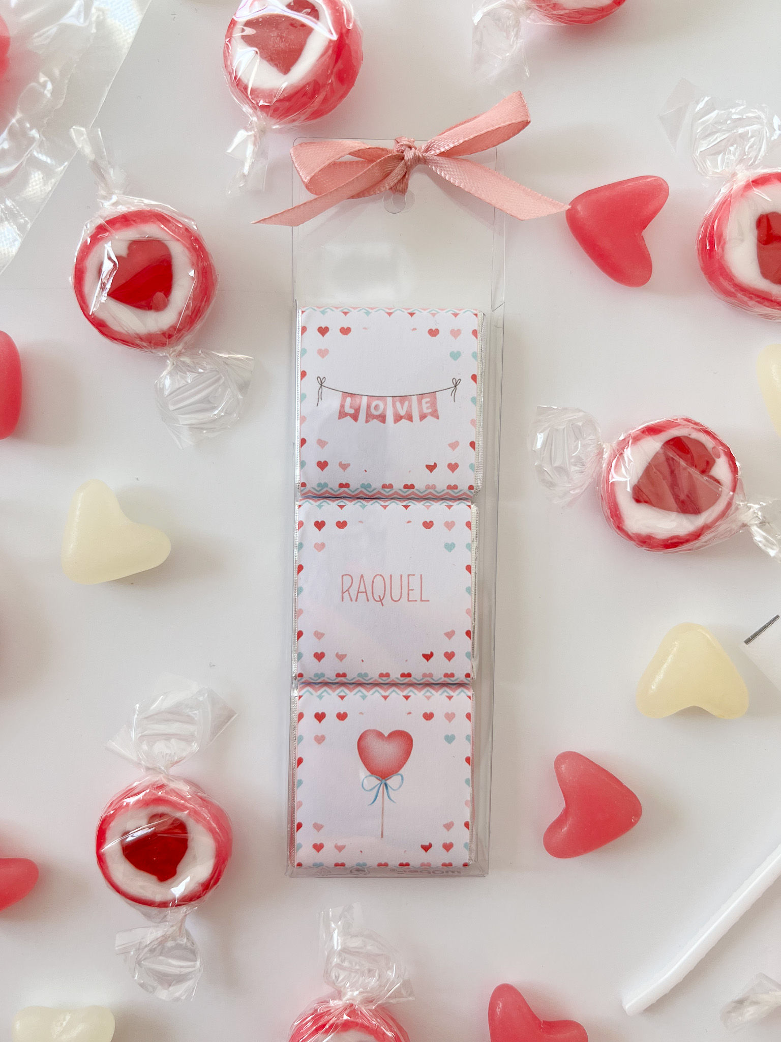 Tubo 3 chocolates - Nome