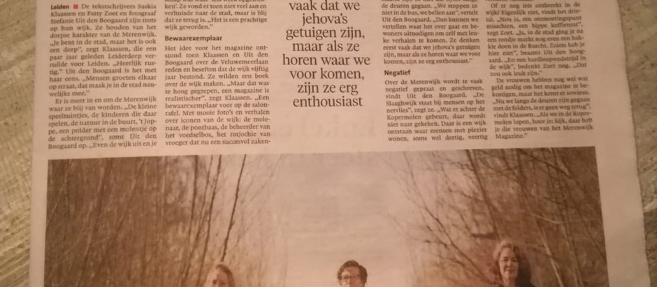 Positivo´s in het Leidsch Dagblad