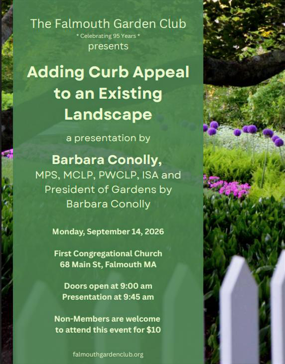 Falmouth Garden Club September Meeting