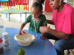 Semaine de la Petite Enfance sur la crèche les Petits Dauphins à Saint Leu.