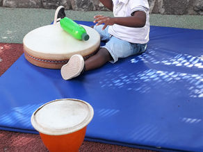 On reste sur la crèche les Petits Dauphins à Saint-Leu où les papas n’ont pas été oubliés.