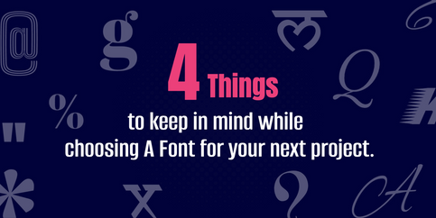 4 Things to keep in mind while choosing a Font for your next project (with free font templates)