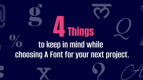 4 Things to keep in mind while choosing a Font for your next project (with free font templates)