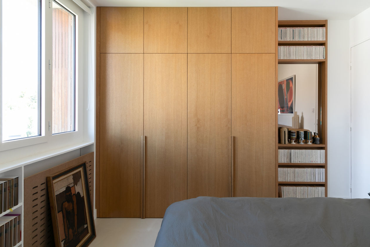 Mathilde Lebreuil, photographe d'architecture, projet d'architecture intérieure de REGAIN architectes, au Vallon des Auffes Marseille. 