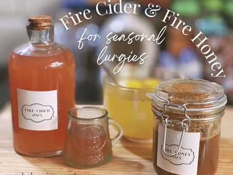 Fire Cider and Fire Honey | The Bohemian | Crystal Shop and Spiritual Healing | Telford Shropshire