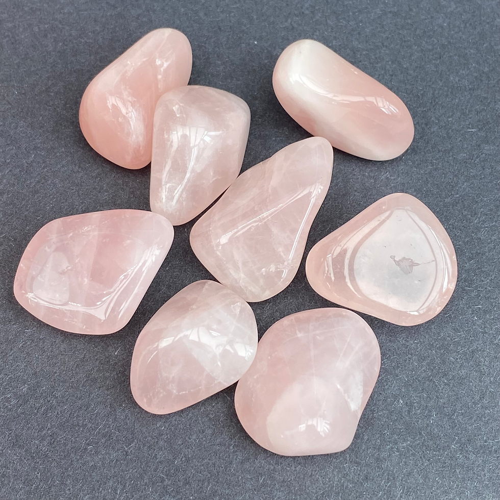 Thumbnail: Rose Quartz Tumblestone Crystal