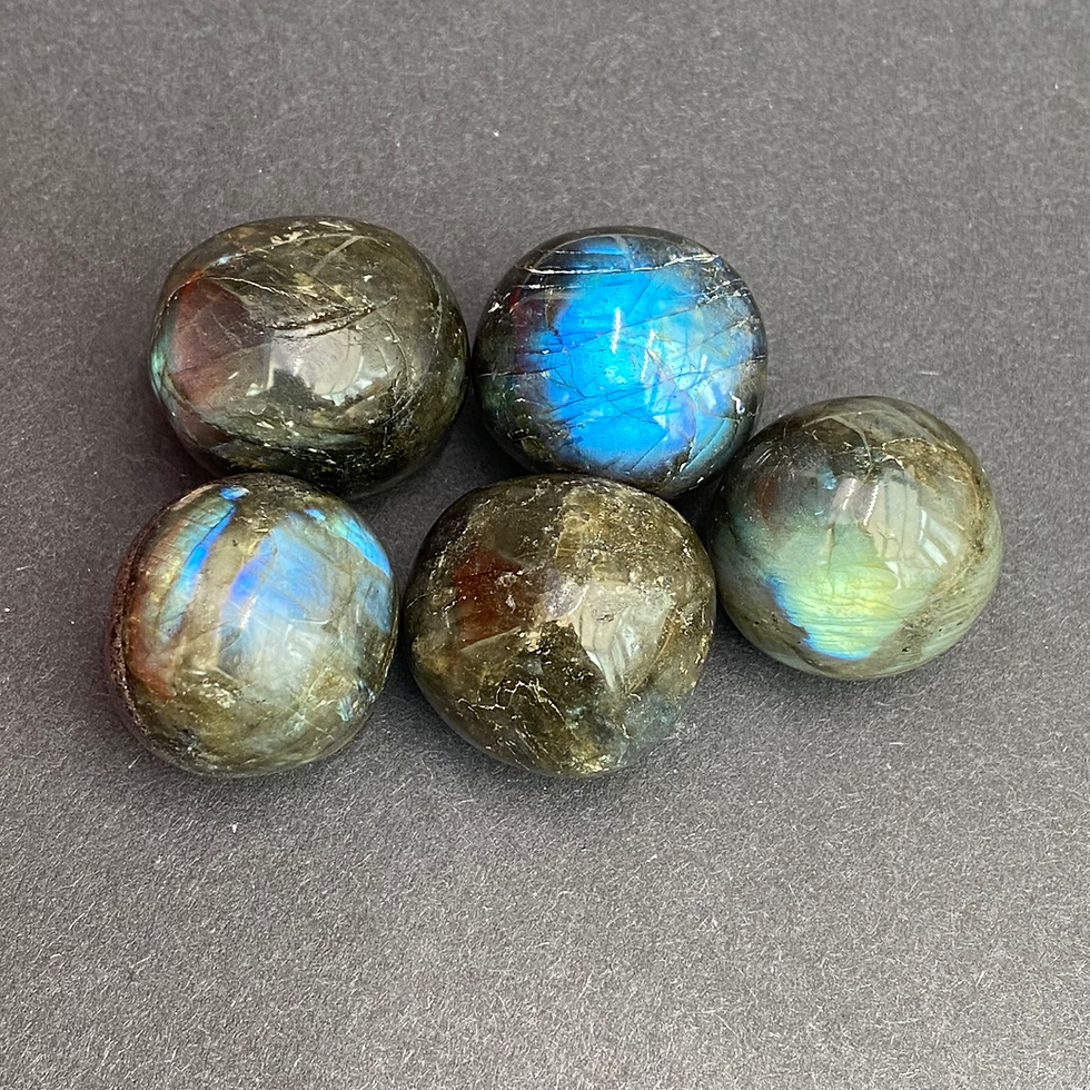 Thumbnail: Labradorite Ball Tumblestone Crystal