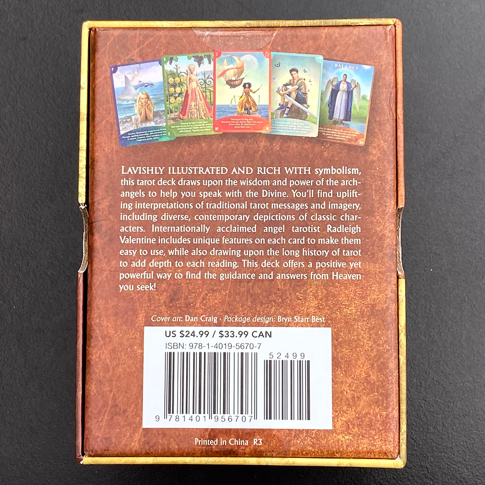 Thumbnail: Angel Wisdom Tarot Card Deck Radleigh Valentine