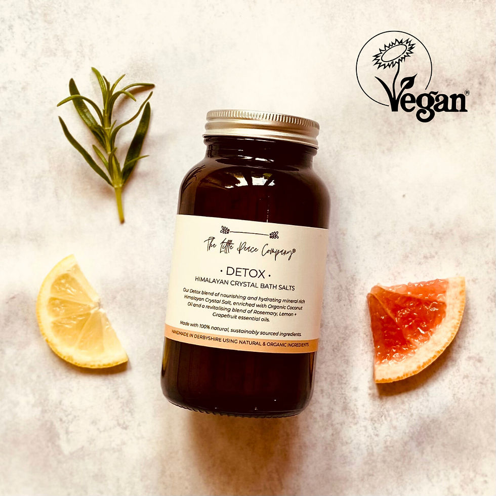 Thumbnail: Detox Himalayan Crystal Bath Salts 250g-500g Jar