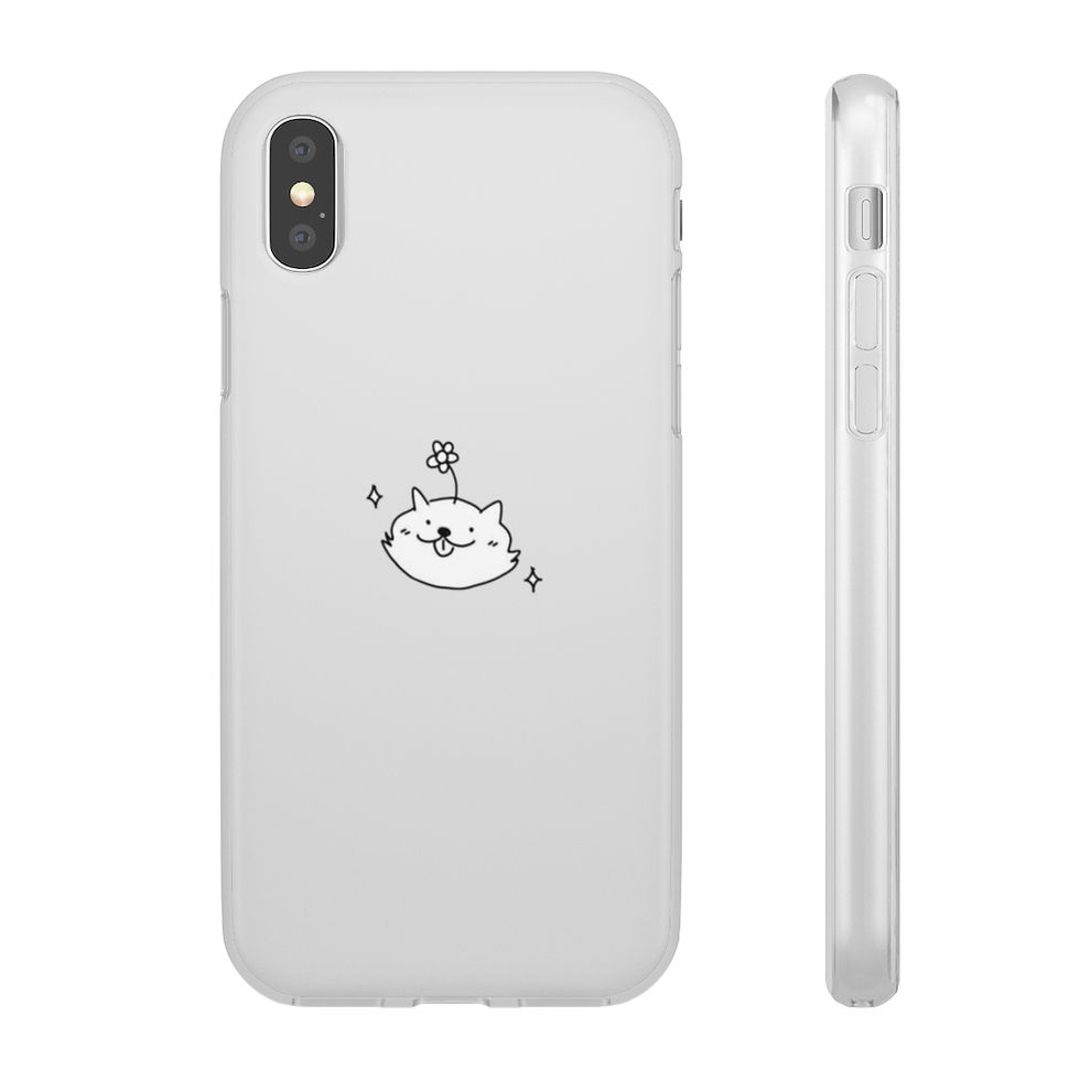 Thumbnail: Flower Cat Design Flexi Case