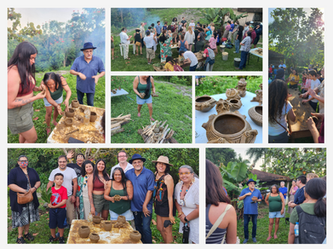Connecting with Heritage: Taíno Pottery Workshop with Elder Alice Chéverez and Luis Kacian Calderón