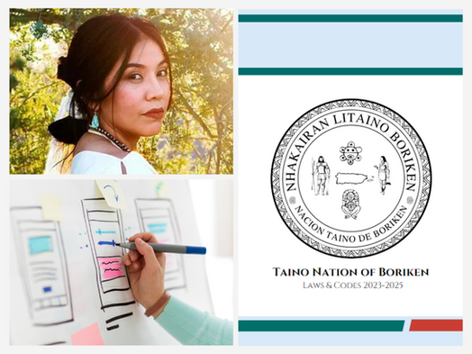 La Fundación Borikua Taíno se Reúne con Brittney Gene para Comenzar a Diseñar Nuestra Aplicación de Inscripción