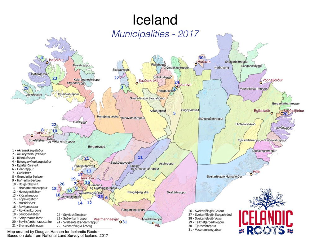 Understanding Icelandic Places Part II