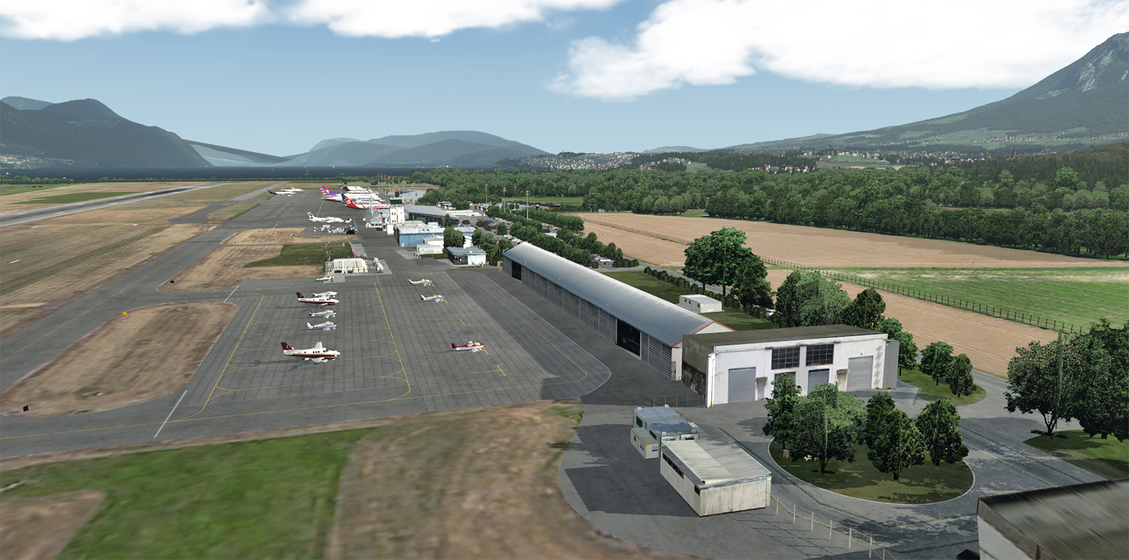 [X-Plane] Scène de Chambéry LFLB de France VFR en courte finale (Page 1 ...