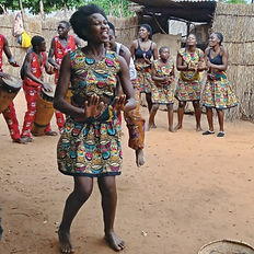 dancing troupe at livingstone