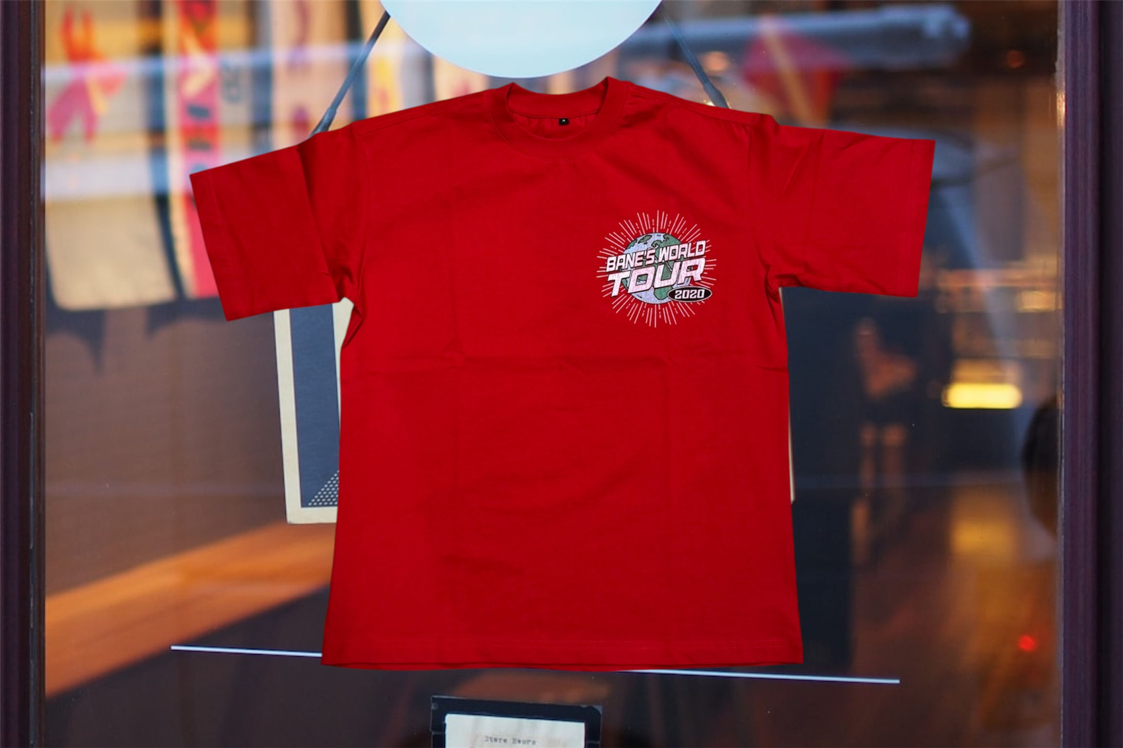 Red World Tour Typo Tee