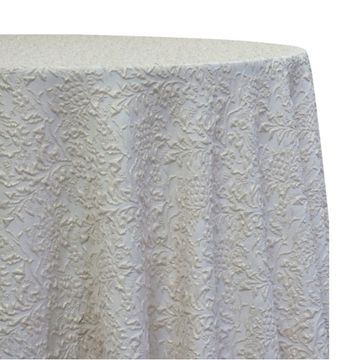 Ivory Lucy Jacquard Linen