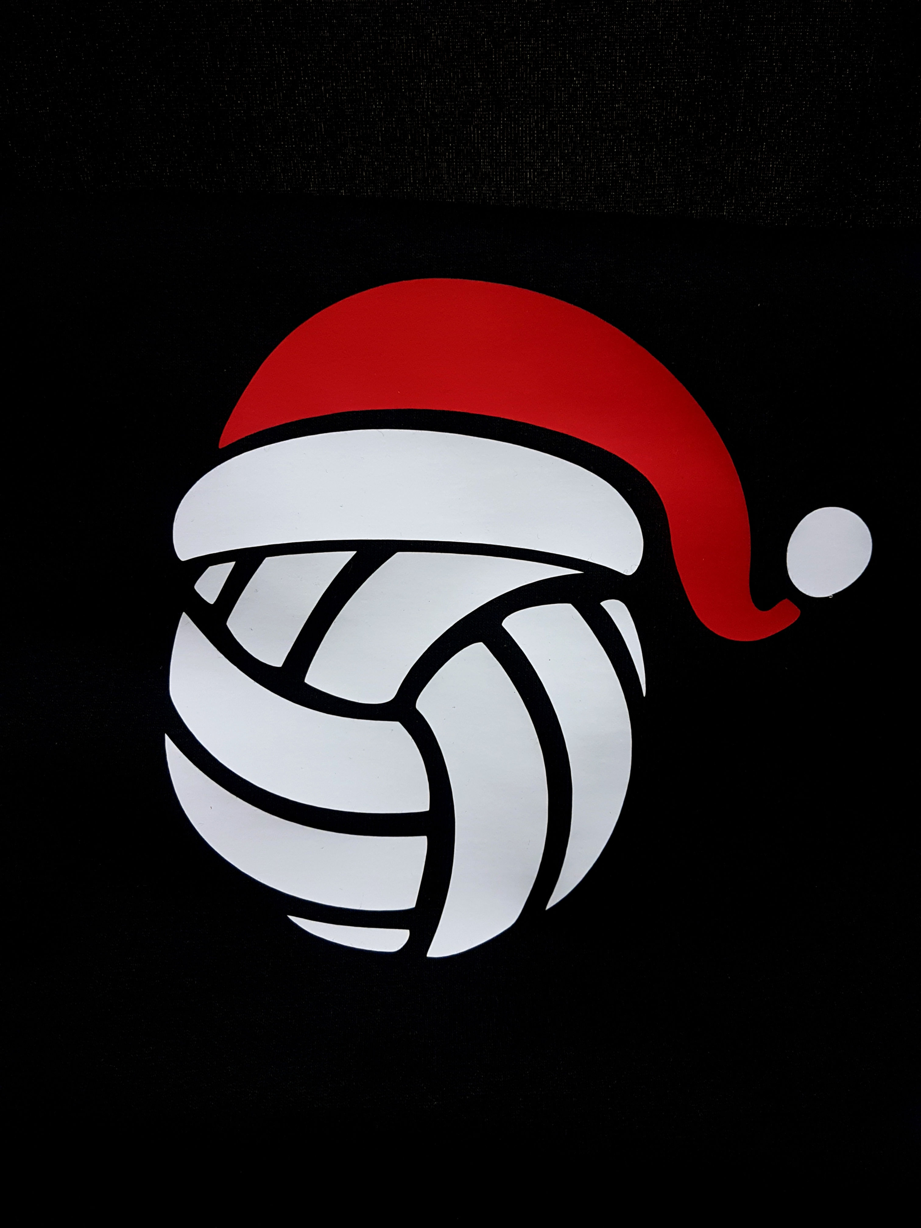 Volleyball Santa T-shirt
