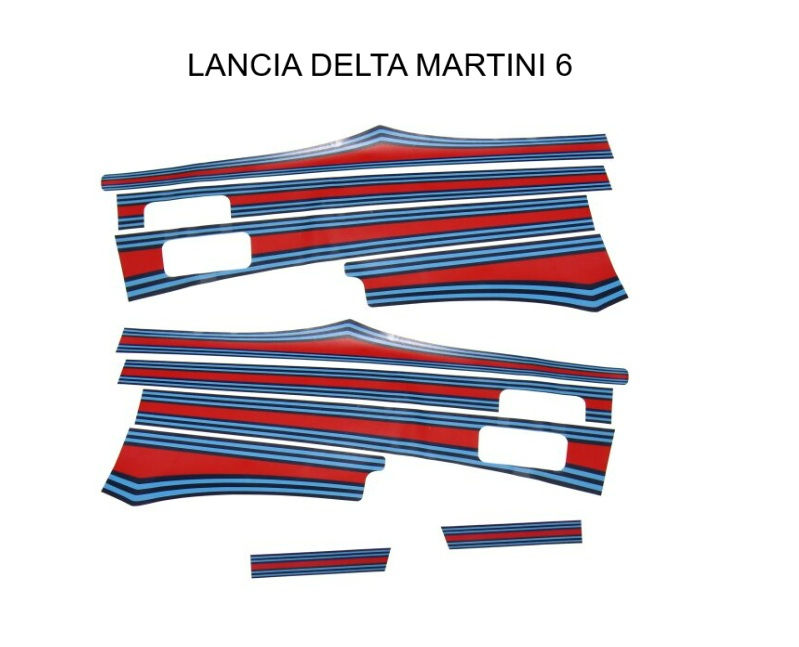 Thumbnail: Lancia Delta Integrale Evo Martini racing decal kit MARTINI6DK — Retro Classic Spares