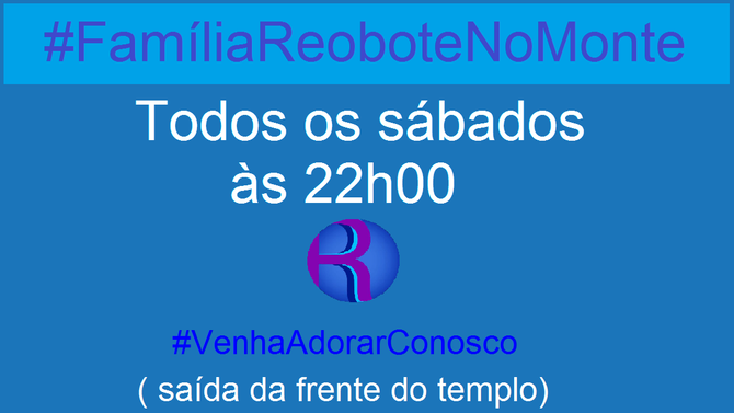 #FamíliaReoboteNoMonte
