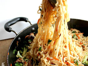 Ramen Vegetable Stir Fry
