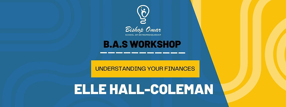Understanding your Finances with Elle Hall-Coleman