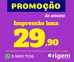 Promoção da semana impressão lona