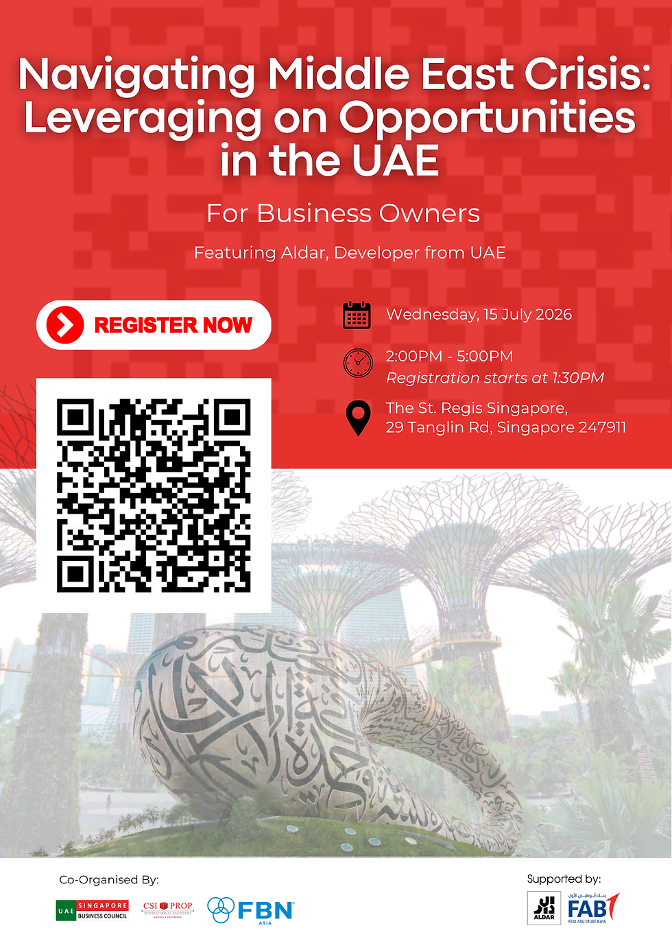 Workshop on Navigating Business Uncertainties in the Middle East and Leveraging on the UAE Opportunity
