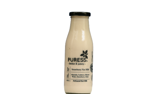 Strawberry Nut Milk