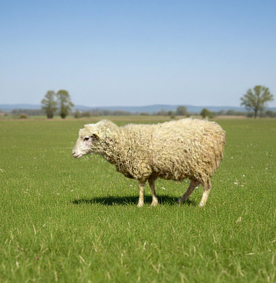 Thumbnail: Felted fleece rug