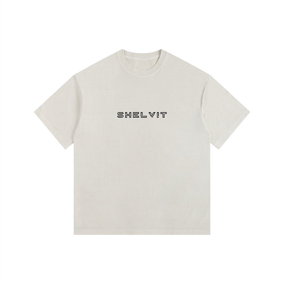 Thumbnail: Shelvit Vintage Heavy Oversized Tee - The Frankie
