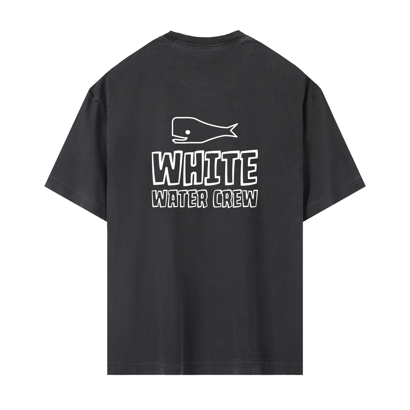 White Water Crew Heavy Oversized Tee - The Mica
