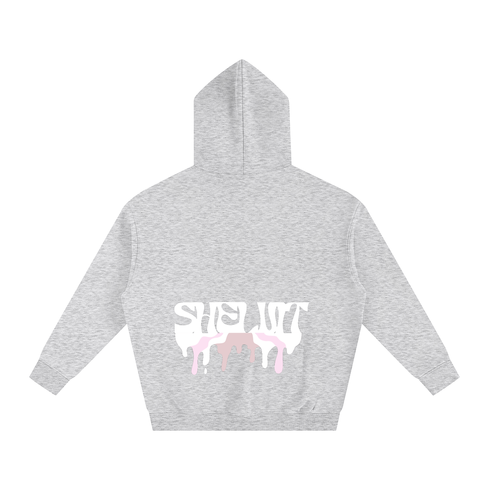 Thumbnail: Shelvit Fleeced Hoodie - The Drizzle