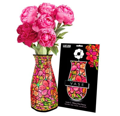 TIFFANY PINK PEONY - Vase