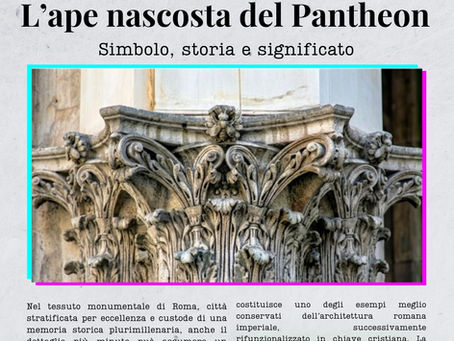 La abeja oculta del Panteón: símbolo, historia y significado.