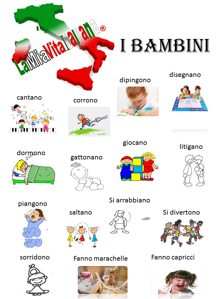 verbi i bambini