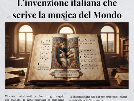 L’Invenzione Italiana che Scrive la Musica del Mondo: Il Genio di Guido d’Arezzo