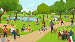 Siamo al parco - sala giochi - Valle delle Radici 14