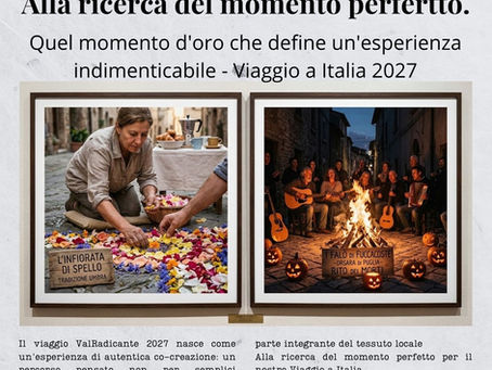En busca del momento perfecto. Ese instante dorado que define una experiencia inolvidable: Viaje a Italia 2027.