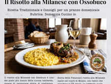 ricetta Risotto alla milanese con ossbuco