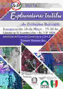 Locandina Exploraciones Textiles - Guillermo Bonicatto