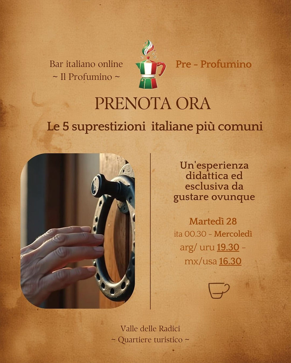 Pre-Profumino  - Caffèe polemico USD 10