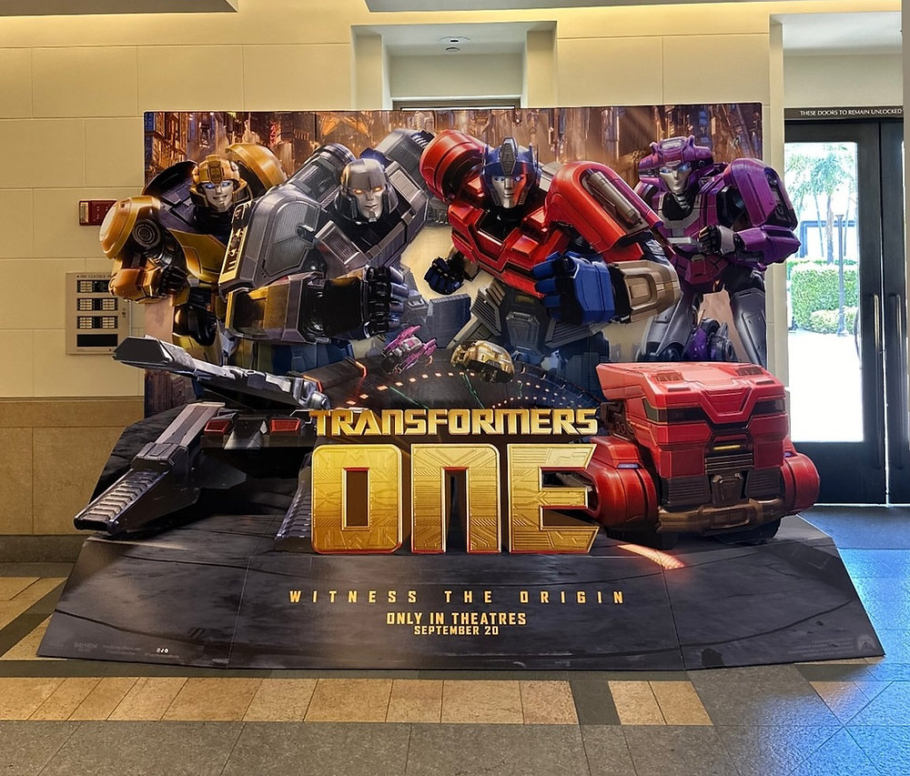 Transformers One: Display Oficial de Cinema