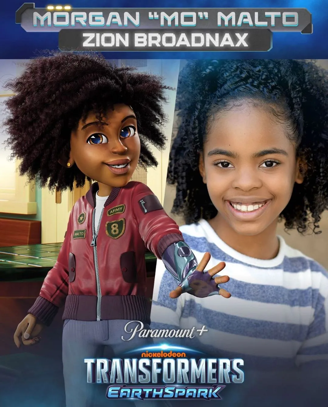 Dubladora Zion Broadnax de TRANSFORMERS: EARTHSPARK envia mensagem especial para Fãs brasileiros