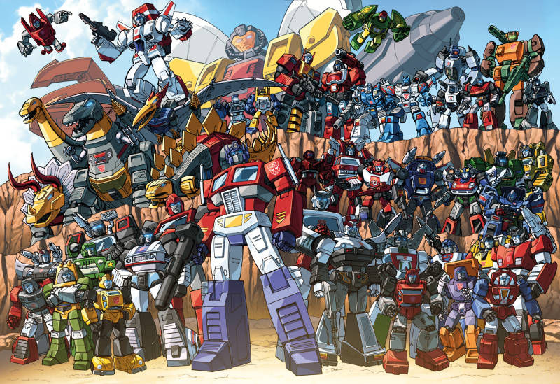 A história dos Transformers | 2ª Parte: The Transformers - O desenho ...